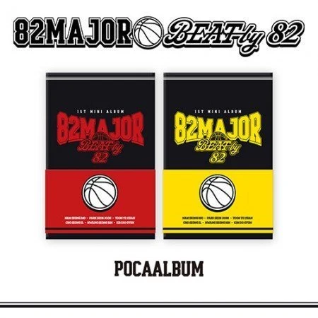 82MAJOR 1ST MINI ALBUM  BEAT BY 82   POCA ALBUM  |  2 ALBUMS SET