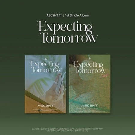 ASC2NT  1ST SINGLE ALBUM EXECTING TOMORROW   |  2 ALBUMS SET