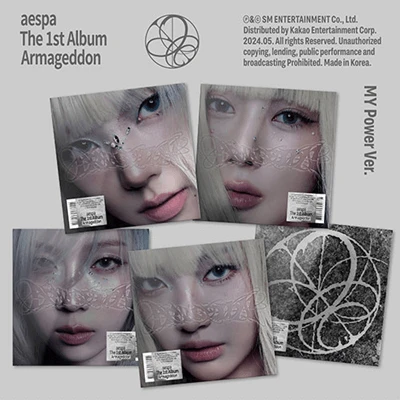 AESPA THE 1ST ALBUM ARMAGEDDON  MY POWER VER.  |  5 VERSIONS