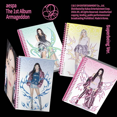 AESPA THE 1ST ALBUM ARMAGEDDON SUPERBEING VER. 2 AESPA THE 1ST ALBUM ARMAGEDDON SUPERBEING VER.