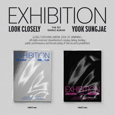 BTOB YOOK SUNGJAE 1ST SINGLE ALBUM  EXHIBITION : LOOK CLOSELY  |  2 ALBUMS SET