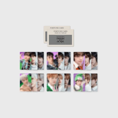 NCT DREAM THE DREAM SHOW 3 DREAM( )SCAPE OFFICIAL MD FORTUNE SCRATCH CARD 1 NCT DREAM THE DREAM SHOW 3 DREAM( )SCAPE OFFICIAL MD FORTUNE SCRATCH CARD