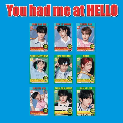 ZEROBASEONE 3RD MINI ALBUM YOU HAD ME AT HELLO ZEROS VER. (POCA ALBUM VER.) | 9 ALBUMS SET 3 ZEROBASEONE 3RD MINI ALBUM YOU HAD ME AT HELLO ZEROS VER. (POCA ALBUM VER.) | 9 ALBUMS SET