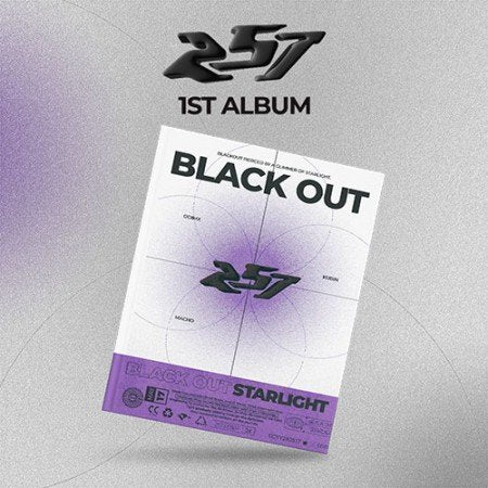 257 1ST ALBUM BLACK OUT 3 257 1ST ALBUM BLACK OUT