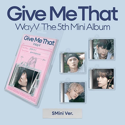 WAYV 5TH MINI ALBUM GIVE ME THAT SMINI VER. | 5 ALBUMS SET 9 WAYV 5TH MINI ALBUM GIVE ME THAT SMINI VER. | 5 ALBUMS SET