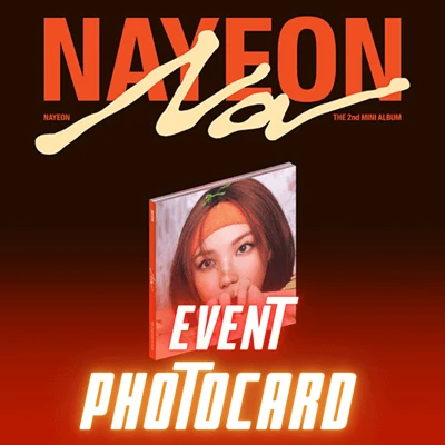 [EVENT] TWICE NAYEON 2ND MINI ALBUM  NA   (DIGIPACK VER.)  | EXCLUSIVE WITHMUU SELFIE PHOTOCARD INCLUDED (RANDOM 1 OUT OF 2)