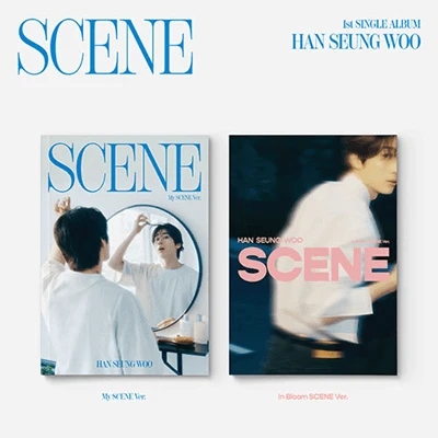 HAN SEUNG WOO 1ST SINGLE ALBUM SCENE - 2 ALBUMS SET 3 HAN SEUNG WOO 1ST SINGLE ALBUM SCENE - 2 ALBUMS SET