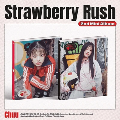 CHUU 2ND MINI ALBUM  STRAWBERRY RUSH  |  2 ALBUMS SET