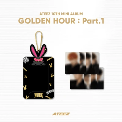 ATEEZ GOLDEN HOUR : PART.1 OFFICIAL MD PHOTOCARD HOLDER SET 6 ATEEZ GOLDEN HOUR : PART.1 OFFICIAL MD PHOTOCARD HOLDER SET
