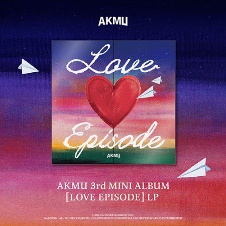 AKMU 3RD MINI ALBUM LOVE EPISODE VINYL LP 3 AKMU 3RD MINI ALBUM LOVE EPISODE VINYL LP