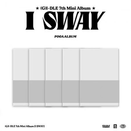 GIDLE 7TH MINI ALBUM  I SWAY  POCA ALBUM VER.  (RANDOM)