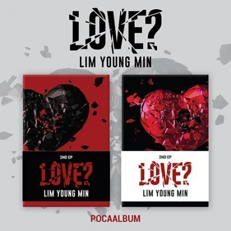 LIM YOUNGMIN 2ND EP ALBUM LOVE? POCA ALBUM  |  2 ALBUMS SET