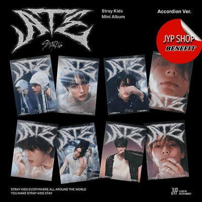 STRAY KIDS ATE MINI ALBUM ACCORDION VER. | JYP SHOP OFFICIAL PHOTOCARD INCLUDED PER ALBUM (RANDOM 1 OUT OF 8) 2 STRAY KIDS ATE MINI ALBUM ACCORDION VER. | JYP SHOP OFFICIAL PHOTOCARD INCLUDED PER ALBUM (RANDOM 1 OUT OF 8)