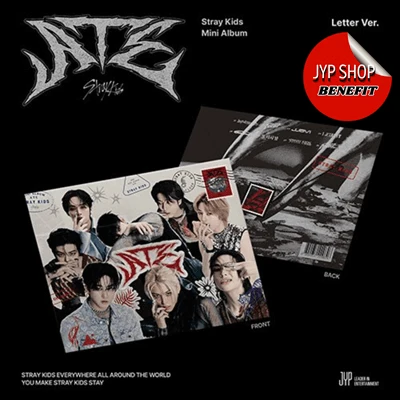 STRAY KIDS ATE MINI ALBUM LETTER VER.   |  JYP SHOP OFFICIAL PHOTOCARD INCLUDED PER ALBUM (RANDOM 1 OUT OF 8)