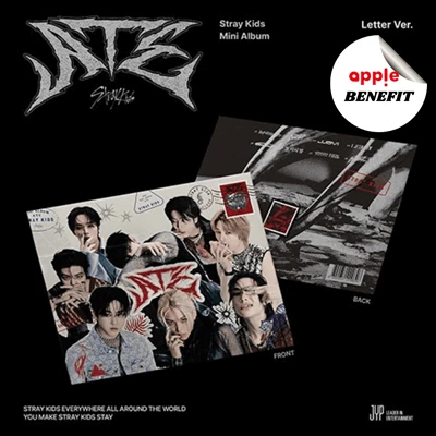 STRAY KIDS ATE MINI ALBUM LETTER VER.   |  KPOP USA APPLE OFFICIAL PHOTOCARD INCLUDED PER ALBUM (RANDOM 1 OUT OF 8)