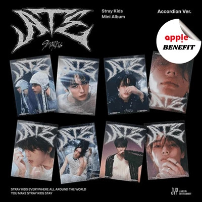 STRAY KIDS ATE MINI ALBUM ACCORDION VER. - 8 ALBUMS SET | KPOP USA APPLE OFFICIAL PHOTOCARD INCLUDED PER ALBUM (RANDOM 1 OUT OF 8) 3 STRAY KIDS ATE MINI ALBUM ACCORDION VER. - 8 ALBUMS SET | KPOP USA APPLE OFFICIAL PHOTOCARD INCLUDED PER ALBUM (RANDOM 1 OUT OF 8)