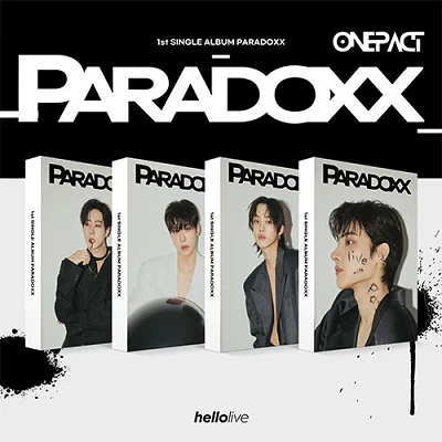 ONE PACT 1ST SINGLE ALBUM PARADOXX (HELLO PHOTOCARD ALBUM) | 4 ALBUMS SET 3 ONE PACT 1ST SINGLE ALBUM PARADOXX (HELLO PHOTOCARD ALBUM) | 4 ALBUMS SET