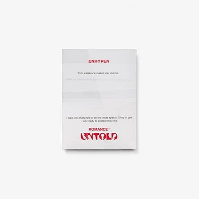 ENHYPEN 2ND ALBUM  ROMANCE : UNTOLD  WEVERSE ALBUM VER.