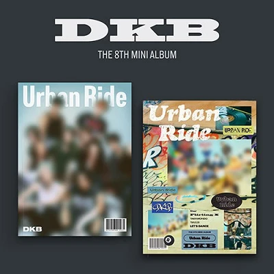DKB 8TH MINI ALBUM URBAN RIDE | 2 ALBUMS SET 3 DKB 8TH MINI ALBUM URBAN RIDE | 2 ALBUMS SET
