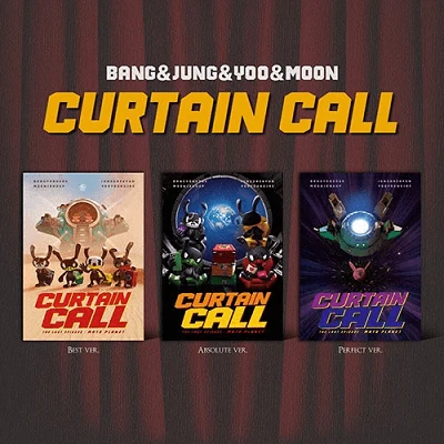 BANG&JUNG&YOO&MOON ALBUM CURTAIN CALL  |  3 ALBUMS SET