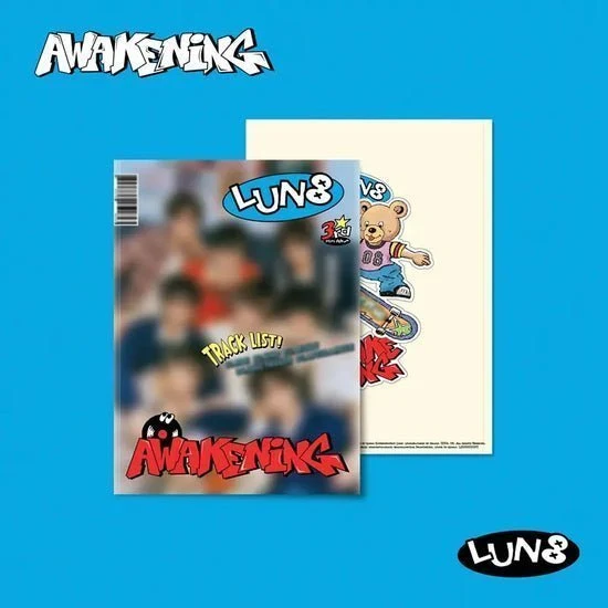 LUN8 3RD MINI ALBUM AWAKENING 1 LUN8 3RD MINI ALBUM AWAKENING