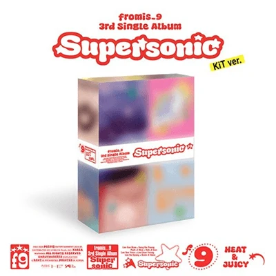 FROMIS9  3RD SINGLE ALBUM  SUPERSONIC  (KIT VER.)
