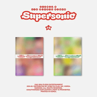 FROMIS9  3RD SINGLE ALBUM  SUPERSONIC  |  2 ALBUMS SET