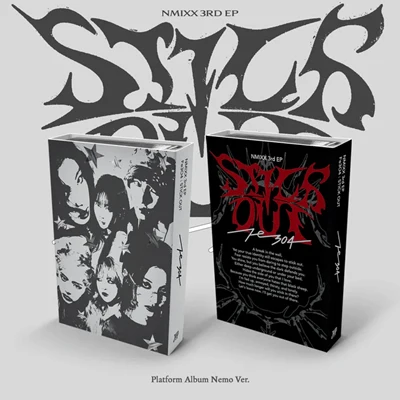 NMIXX 1ST MINI ALBUM  FE3O4: STICK OUT   (PLATFORM_NEMO VER.)  | 2 ALBUMS SET