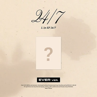 L  (INFINITE)  1ST EP ALBUM  24/7  (EVER VER.)