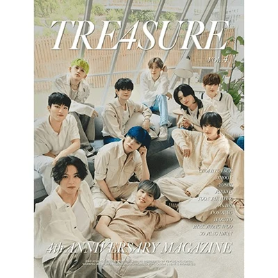 TREASURE 4th ANNIVERSARY MAGAZINE 1 TREASURE 4th ANNIVERSARY MAGAZINE