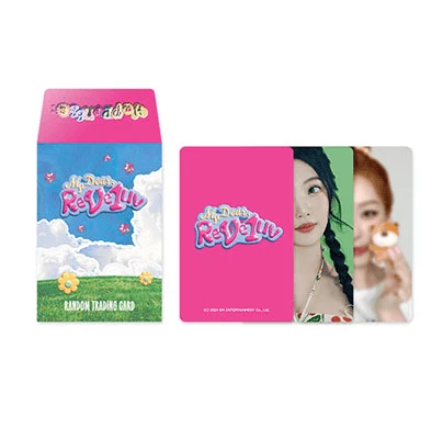 RED VELVET HAPPINESS : MY DEAR REVE1UV OFFICIAL MD  RANDOM TRADING CARD