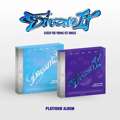 CATCH THE YOUNG 1ST SINGLE ALBUM DREAM IT (PLATFORM VER.) | 2 ALBUMS SET 2 CATCH THE YOUNG 1ST SINGLE ALBUM DREAM IT (PLATFORM VER.) | 2 ALBUMS SET