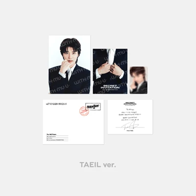 NCT 127 8ECRET INVITATION OFFICIAL MD  INVITATION SET