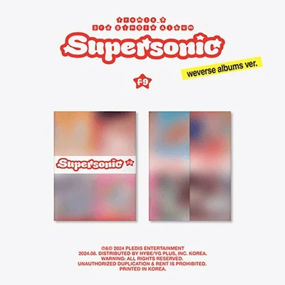 FROMIS9 3RD SINGLE ALBUM SUPERSONIC WEVERSE ALBUM VER.