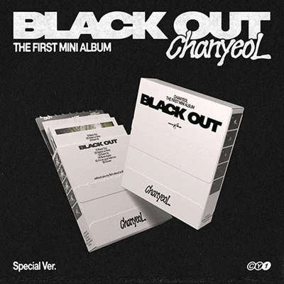 EXO CHANYEOL 1ST MINI ALBUM  BLACK OUT  (SPECIAL VER.)