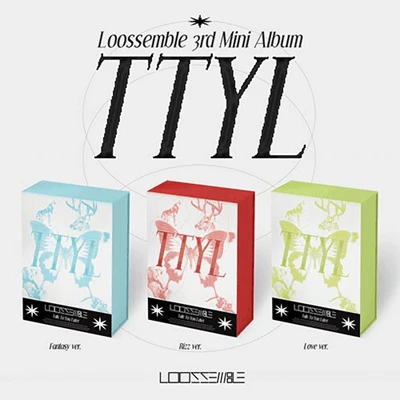 LOOSSEMBLE 3RD MINI ALBUM TTYL | 3 ALBUMS SET 8 LOOSSEMBLE 3RD MINI ALBUM TTYL | 3 ALBUMS SET