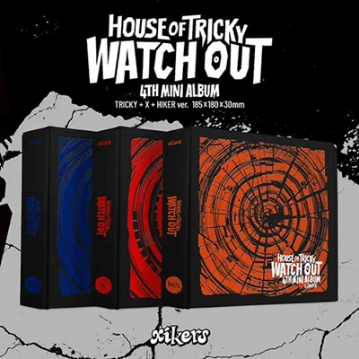 XIKERS  4TH MINI ALBUM  HOUSE OF TRICKY: WATCH OUT   |  3 ALBUMS SET