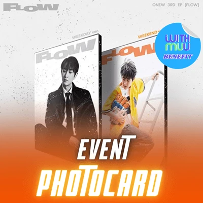 SHINEE ONEW 3RD MINI ALBUM FLOW | KPOP USA WITHMUU OFFICIAL PHOTOCARD INCLUDED (RANDOM 1 OUT OF 2) 2 SHINEE ONEW 3RD MINI ALBUM FLOW | KPOP USA WITHMUU OFFICIAL PHOTOCARD INCLUDED (RANDOM 1 OUT OF 2)