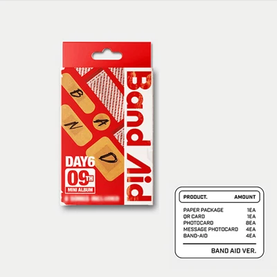 DAY6 9TH MINI ALBUM BAND AID (PLATFORM ALBUM_NEMO VER.) 3 DAY6 9TH MINI ALBUM BAND AID (PLATFORM ALBUM_NEMO VER.)
