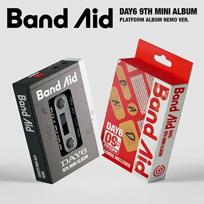 DAY6 9TH MINI ALBUM BAND AID (PLATFORM ALBUM_NEMO VER.) | 2 ALBUMS SET 6 DAY6 9TH MINI ALBUM BAND AID (PLATFORM ALBUM_NEMO VER.) | 2 ALBUMS SET