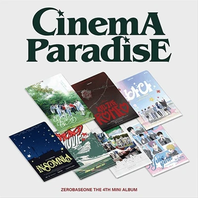 ZEROBASEONE 4TH MINI ALBUM  CINEMA PARADISE  (ZEROSE VER.)  |  7 ALBUMS SET