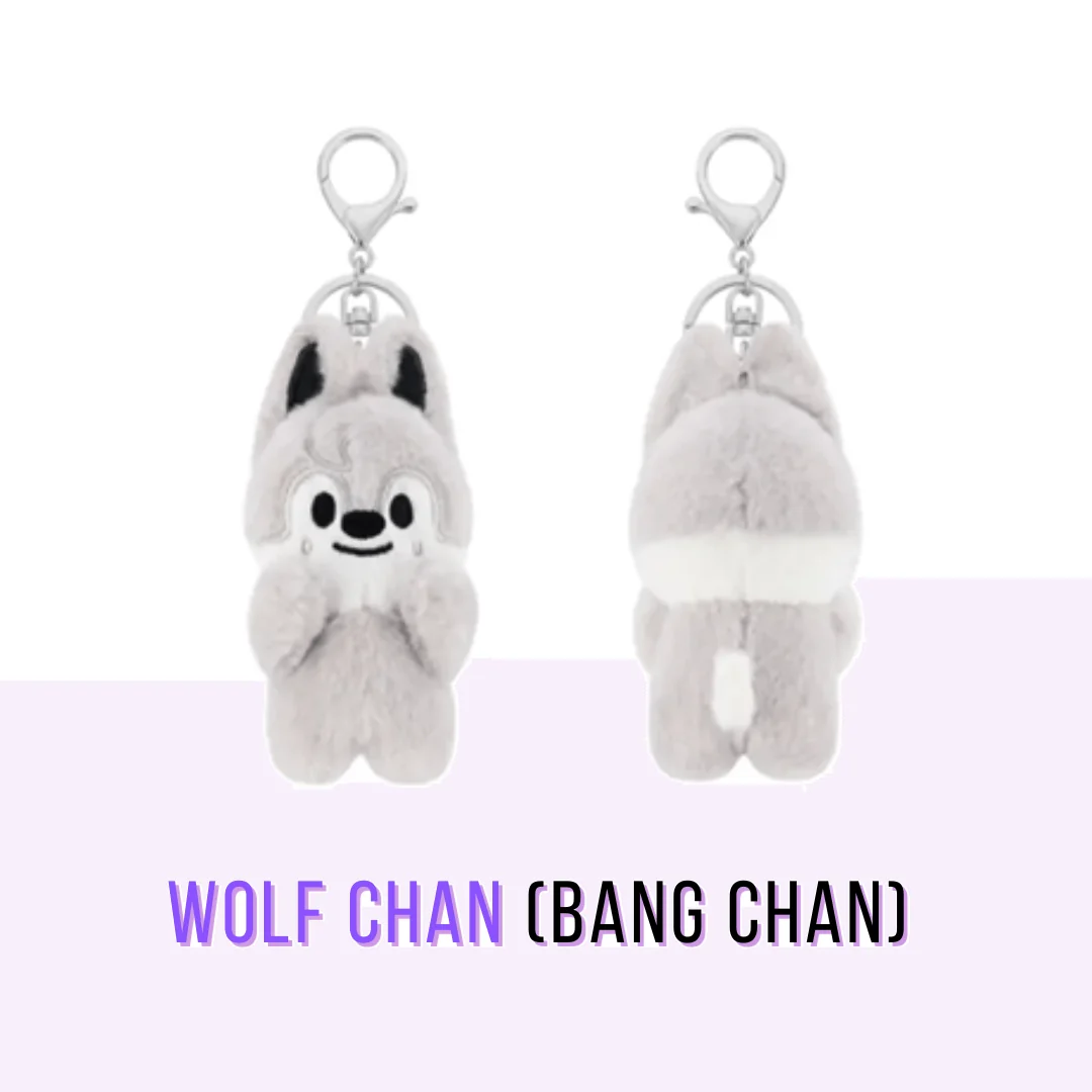 STRAY KIDS DOMINATE SEOUL  OFFICIAL MD SKZOO MAGNET PLUSH KEYRING  (BABY VER.)