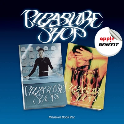 SHINEE KEY 3RD MINI ALBUM PLEASURE SHOP  (PLEASURE BOOK VER.)   -  2 ALBUMS SET  |   KPOP USA APPLE OFFICIAL PHOTOCARD INCLUDED (RANDOM 1 OUT OF 2)