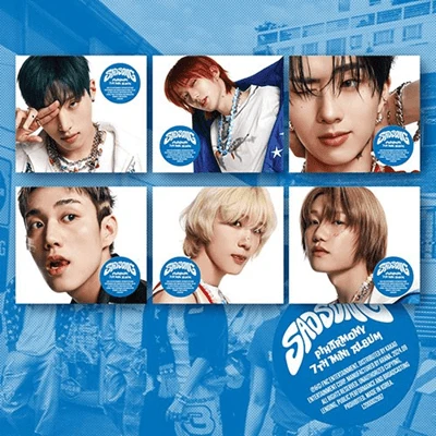 P1HARMONY 7TH MINI ALBUM SAD SONG   (DIGIPACK VER.)    |  6 ALBUMS SET