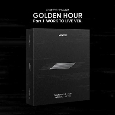 ATEEZ 10TH MINI ALBUM GOLDEN HOUR : PART.1 (WORK TO LIVE VER.) 3 ATEEZ 10TH MINI ALBUM GOLDEN HOUR : PART.1 (WORK TO LIVE VER.)