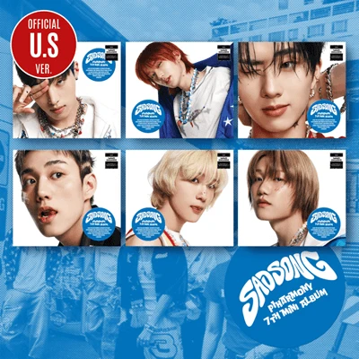 P1HARMONY 7TH MINI ALBUM SAD SONG  DIGIPAK VER.  (US VER.)  [HELLO82 EXCLUSIVE]  -  RANDOM  |   INCLUDES POP-UP EXCLUSIVE U.S PHOTOCARD (RANDOM 1 OUT OF 6) +  EXCLUSIVE U.S PHOTOCARD (RANDOM 1 OUT OF 6)