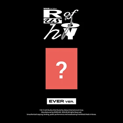 WHIB 3RD SINGLE ALBUM  RUSH OF JOY  (EVER VER.)