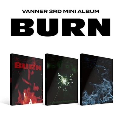 VANNER 3RD MINI ALBUM BURN  |  3 ALBUMS SET