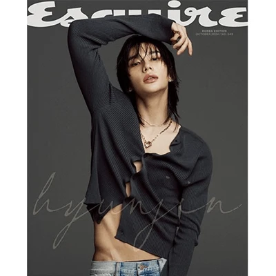 STRAY KIDS HYUNJIN ESQUIRE  2024-10 MAGAZINE