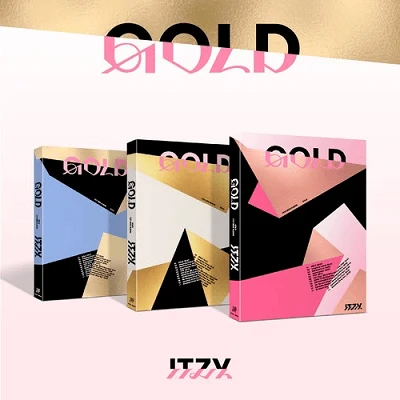 ITZY GOLD ALBUM  (STANDARD VER.)   |  3 ALBUMS SET